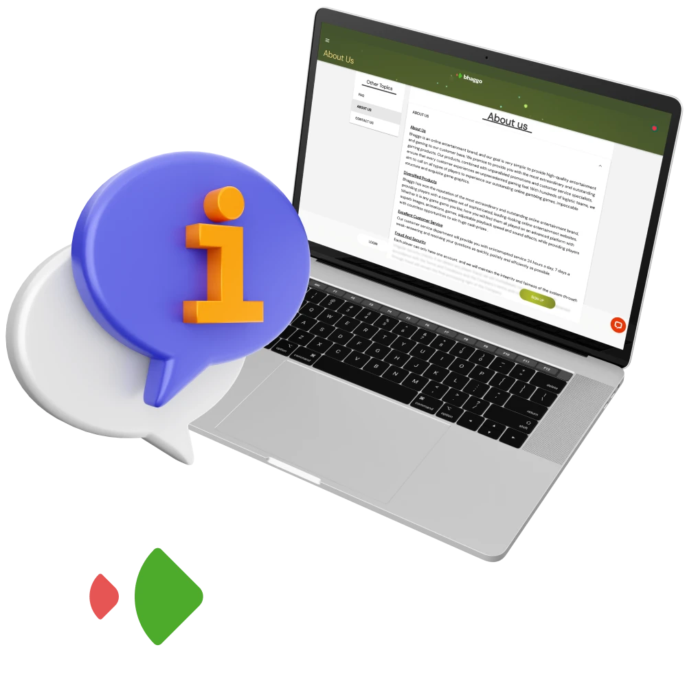 What can I find on the Bhaggo online casino website.