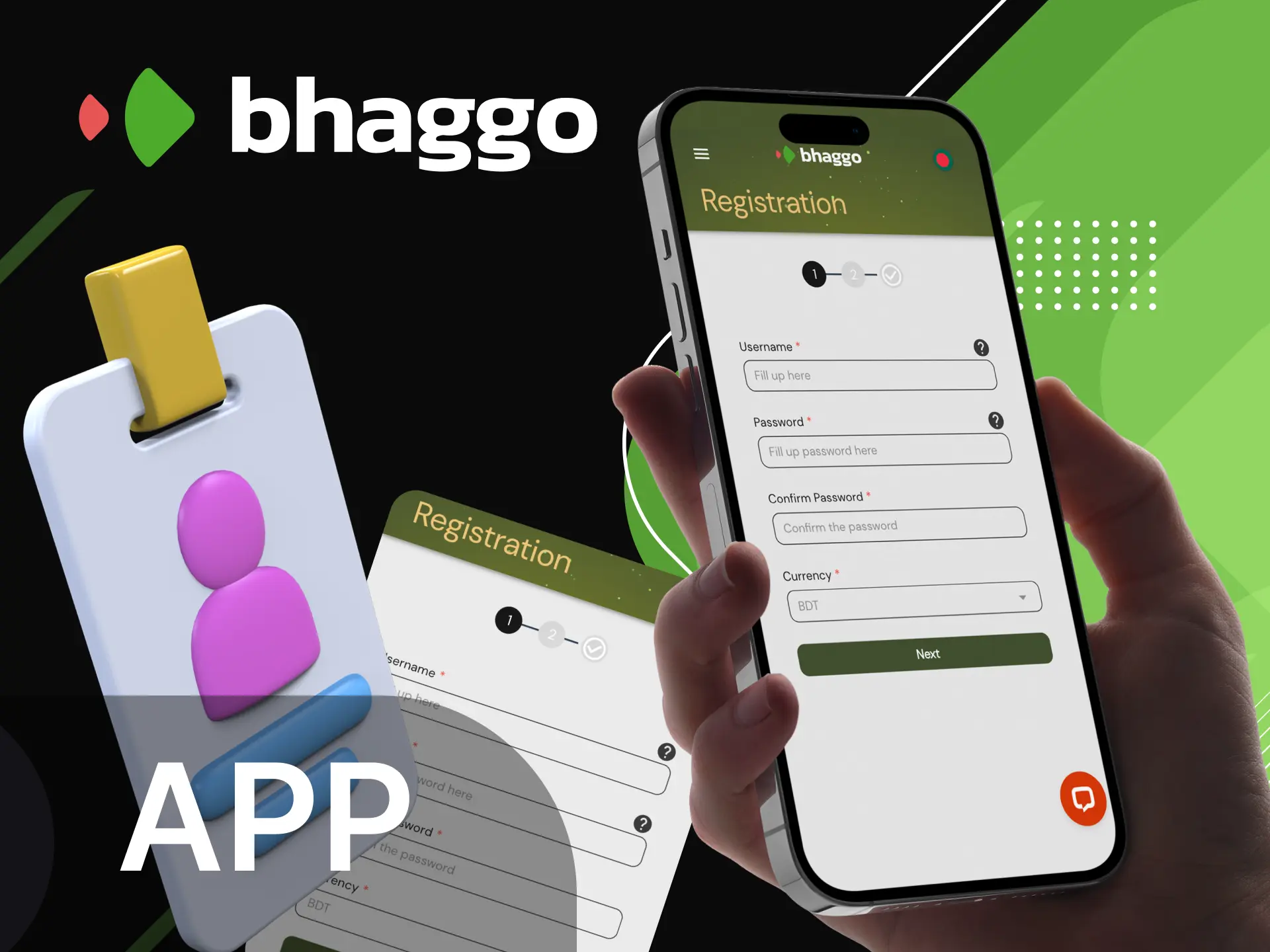 Is it possible to create a new account at Bhaggo online casino on your phone.