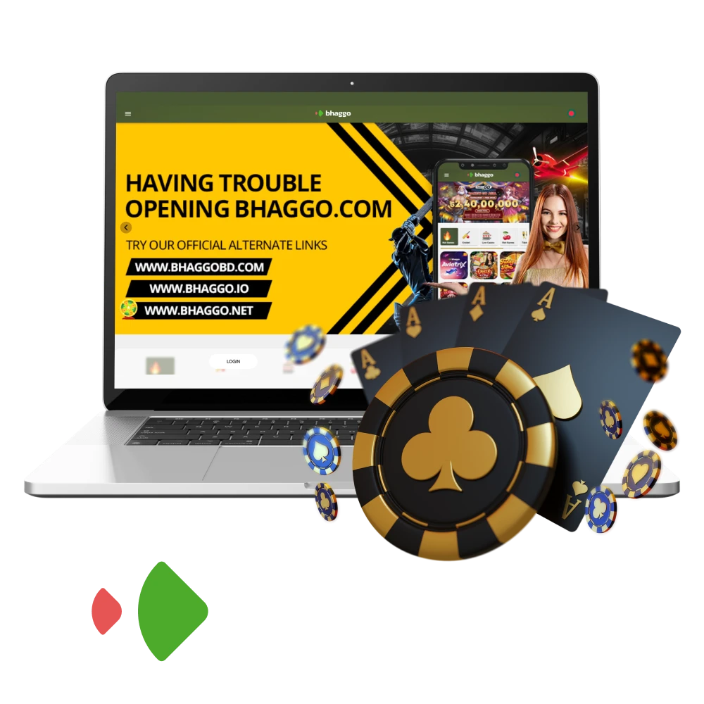 What can I find on the Bhaggo online casino website.